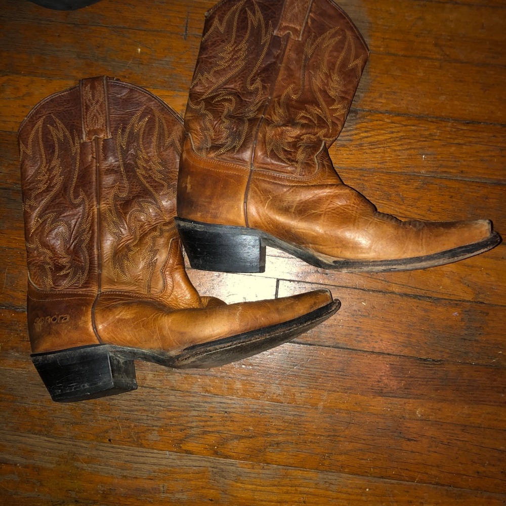 Western boots leather made in Mexico